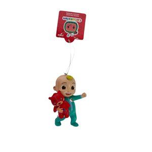 Cocomelon JJ with Teddy Bear Christmas Tree Ornament New For 2021 Netflix